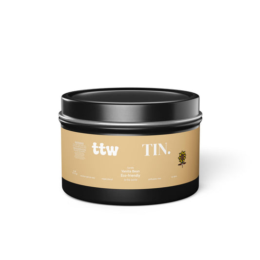 TTW Vanilla Bean Tin Candle
