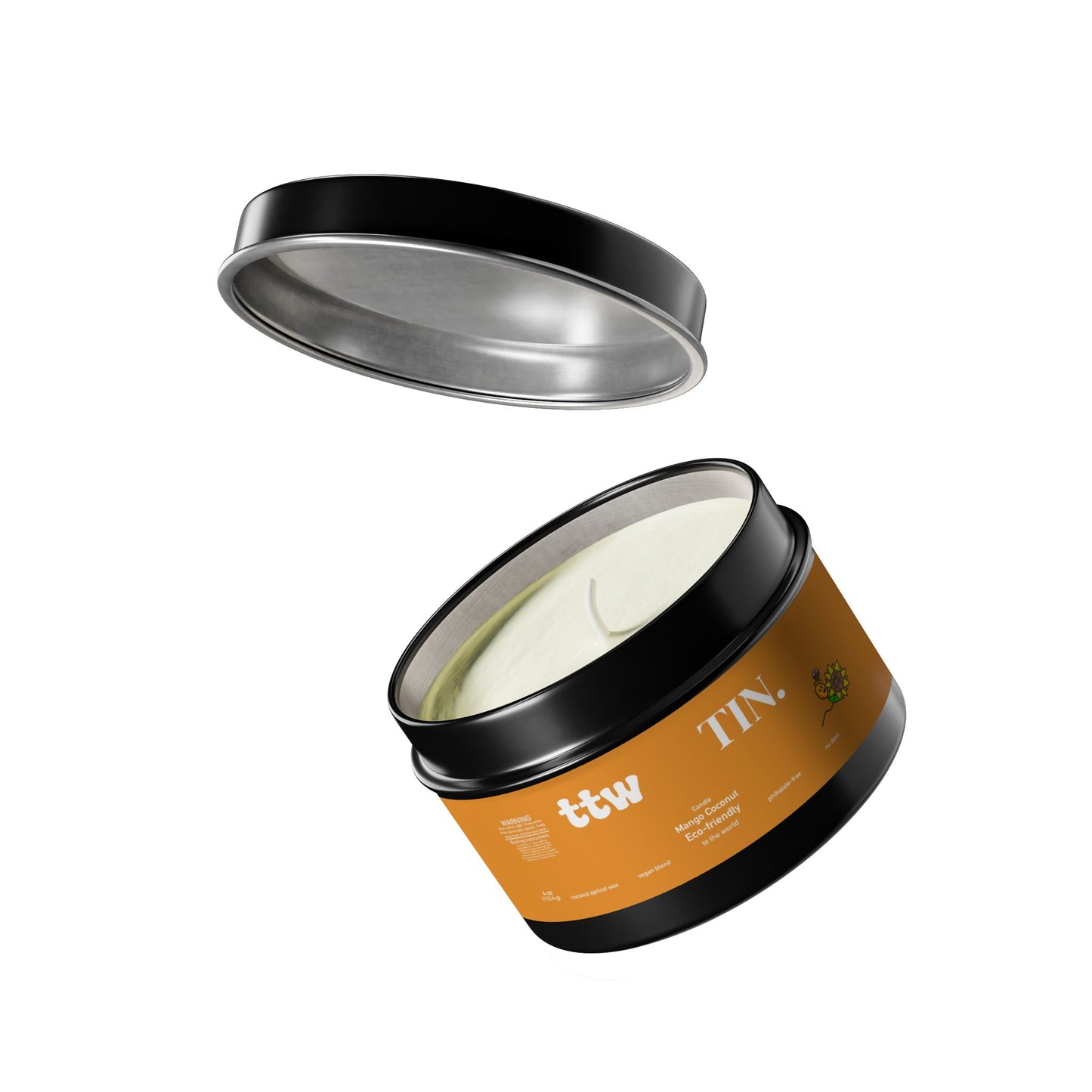 TTW Mango Coconut Tin Candle