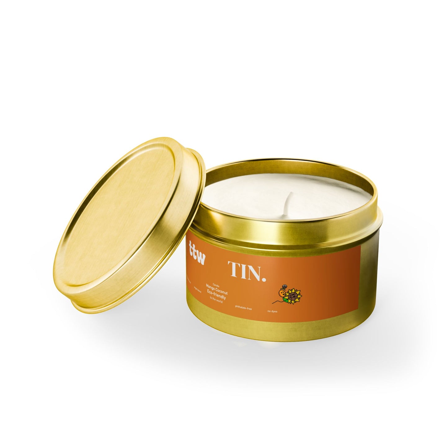 TTW Mango Coconut Tin Candle