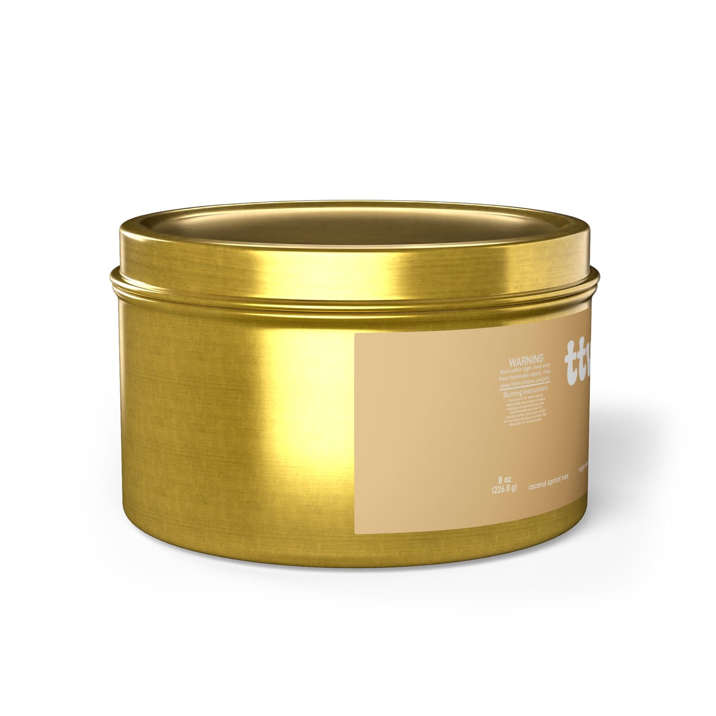 TTW Vanilla Bean Tin Candle