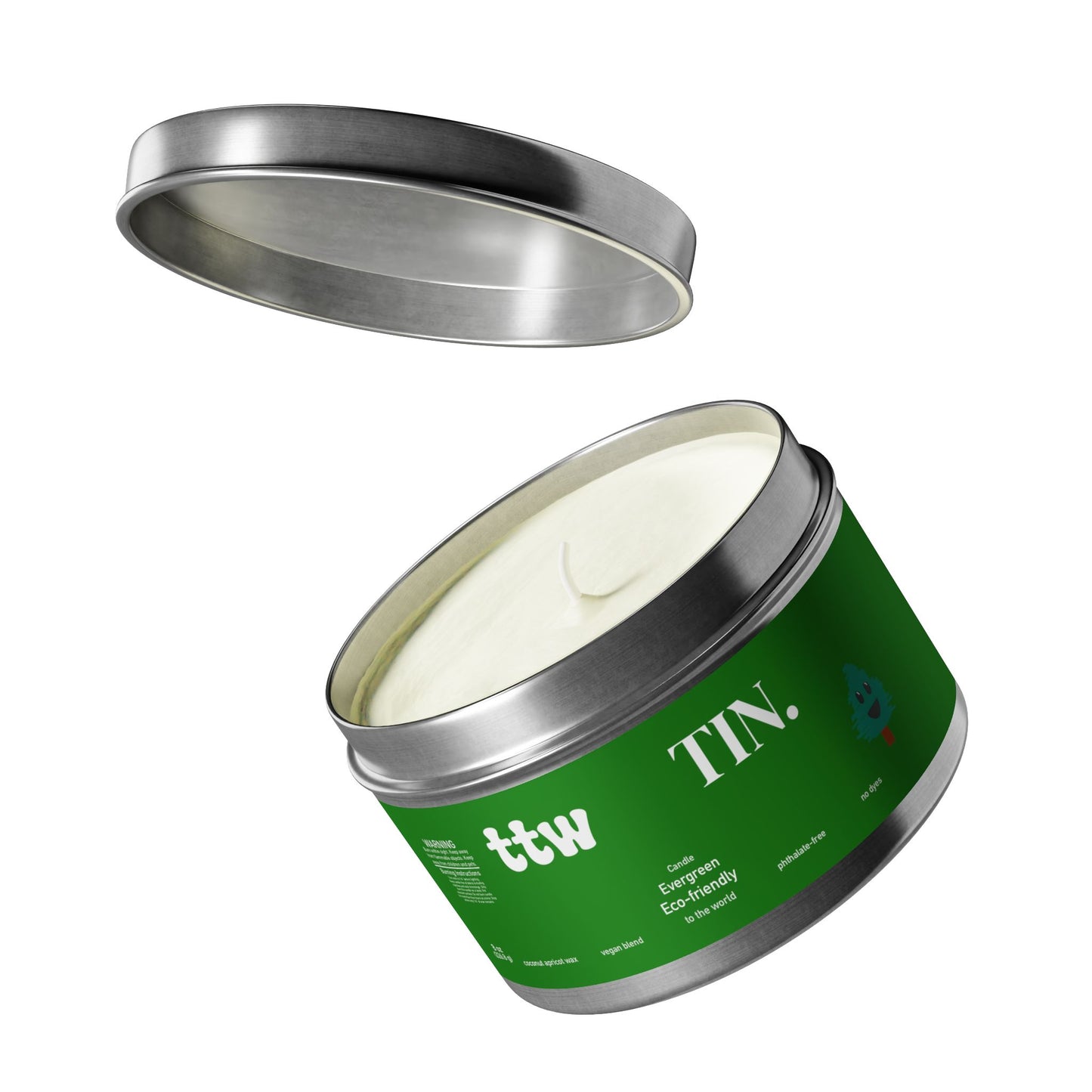TTW Evergreen Tin Candle