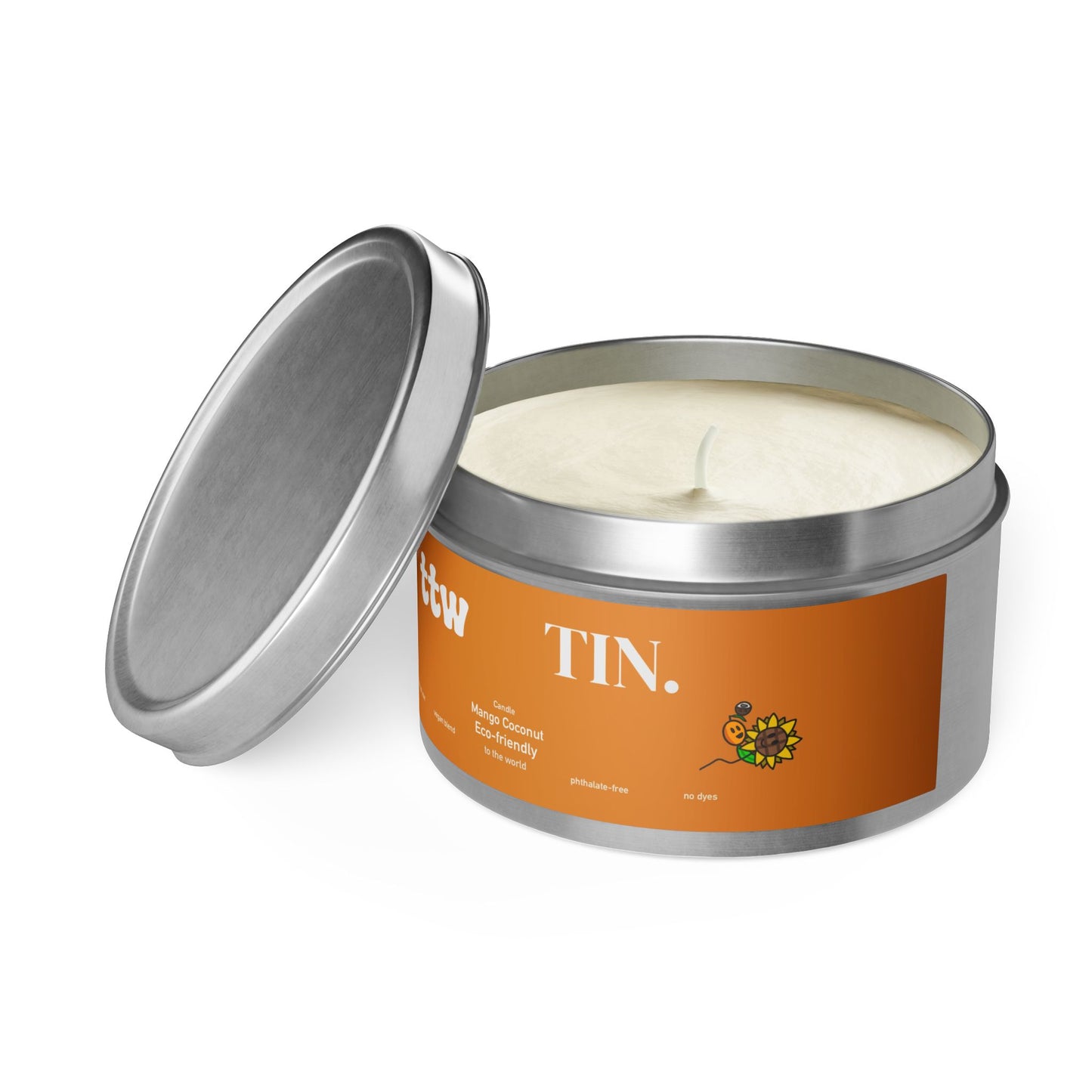 TTW Mango Coconut Tin Candle