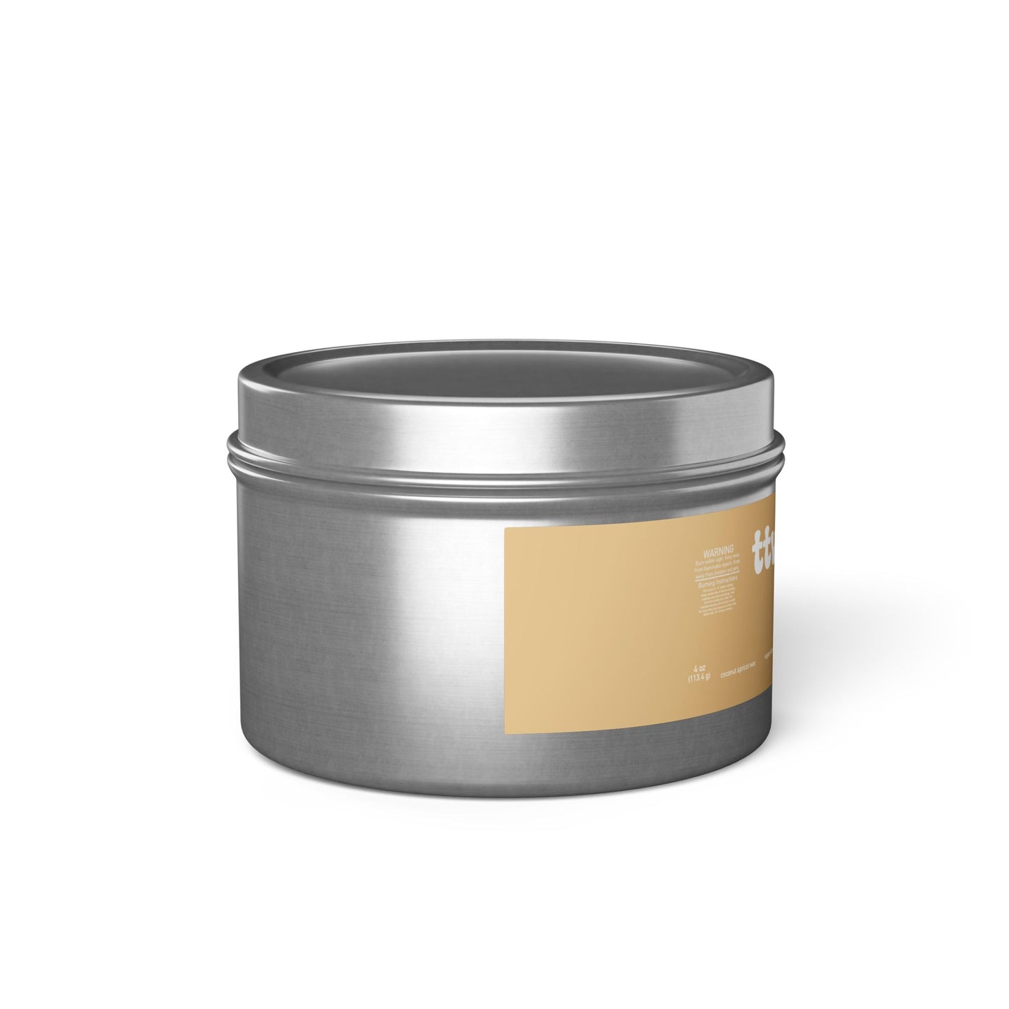 TTW Vanilla Bean Tin Candle