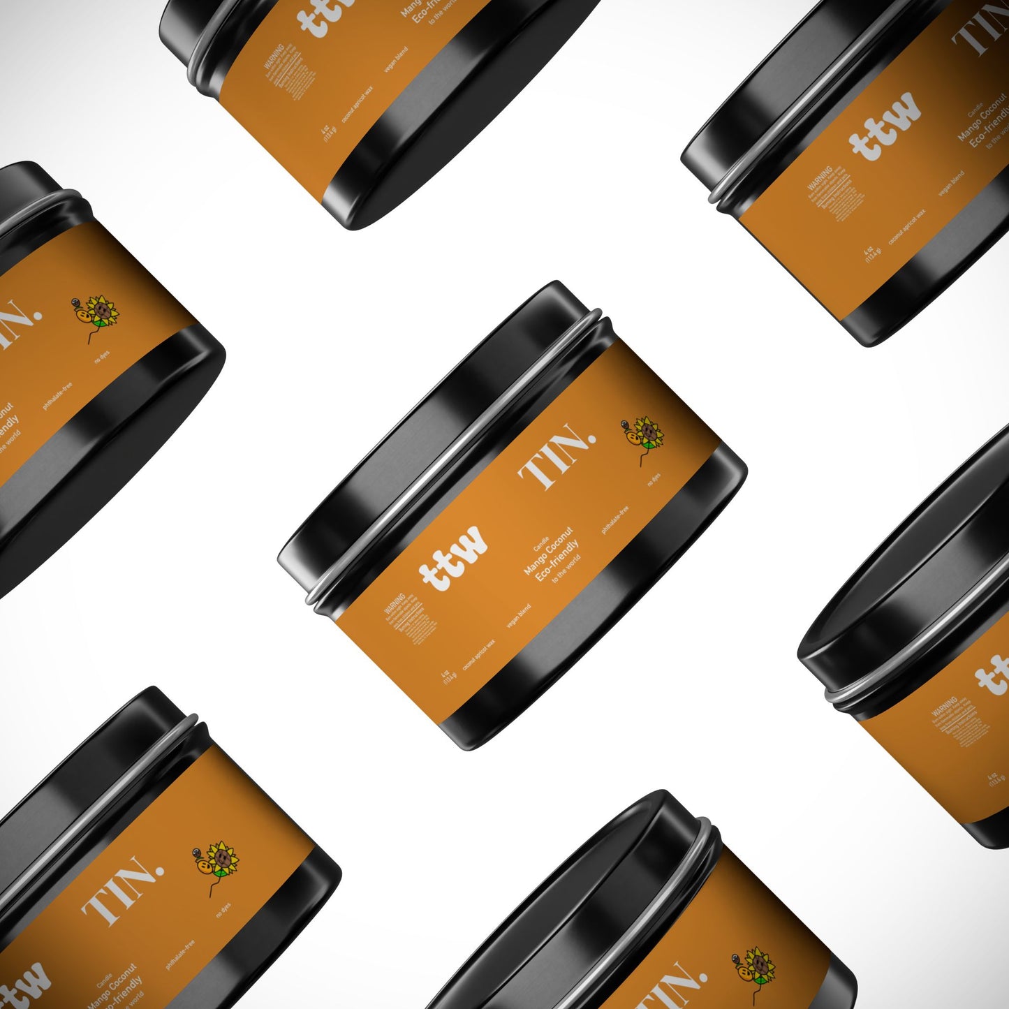 TTW Mango Coconut Tin Candle
