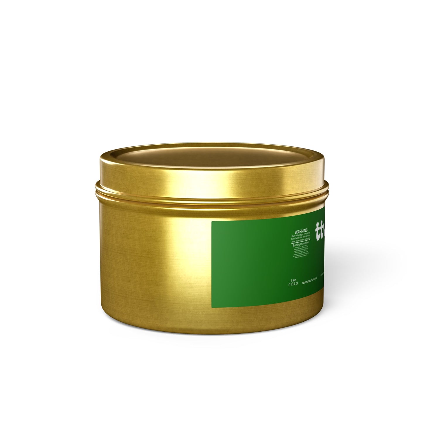 TTW Evergreen Tin Candle