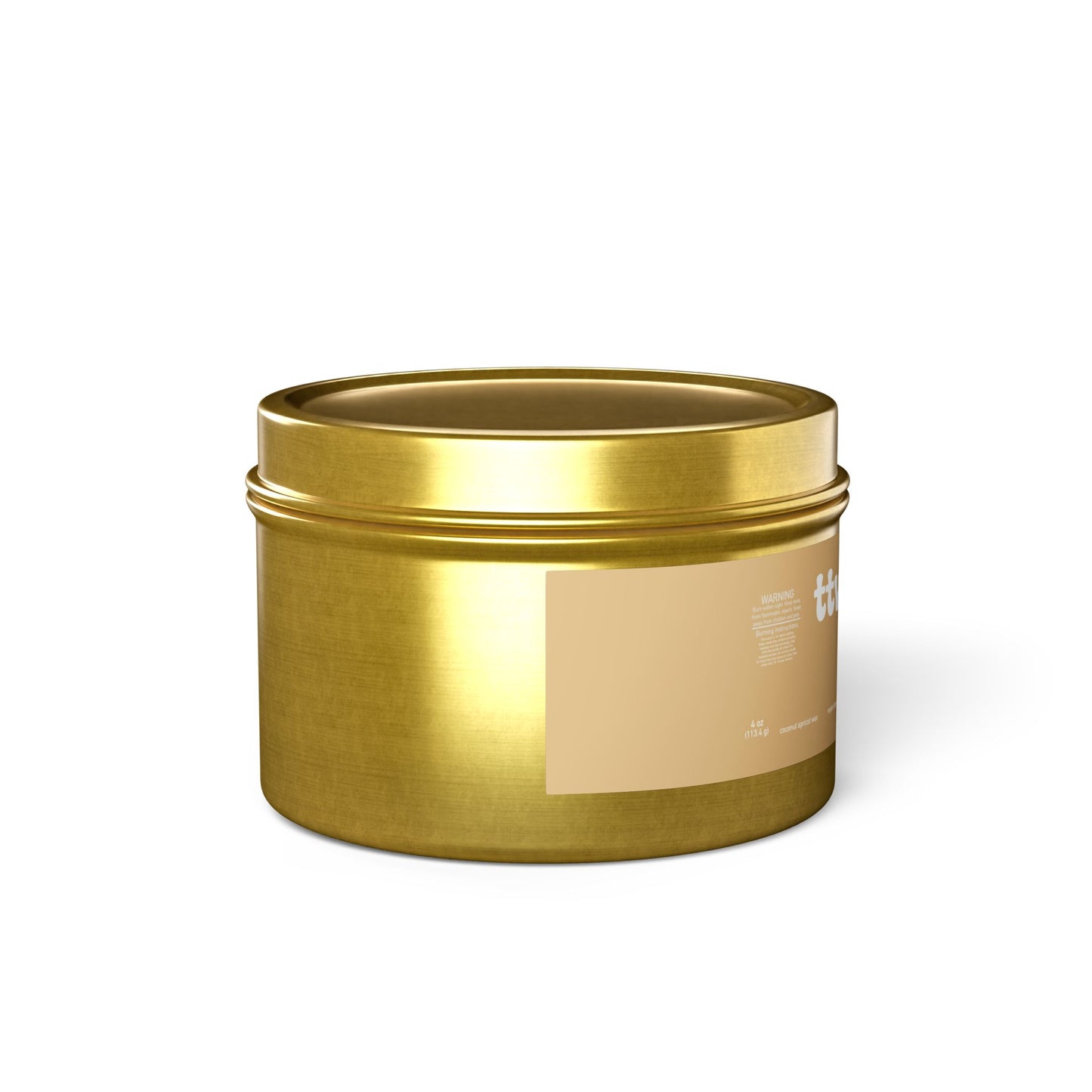 TTW Vanilla Bean Tin Candle