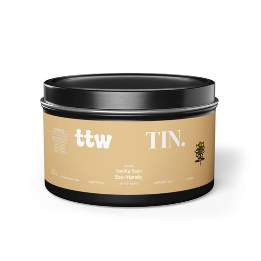 TTW Vanilla Bean Tin Candle
