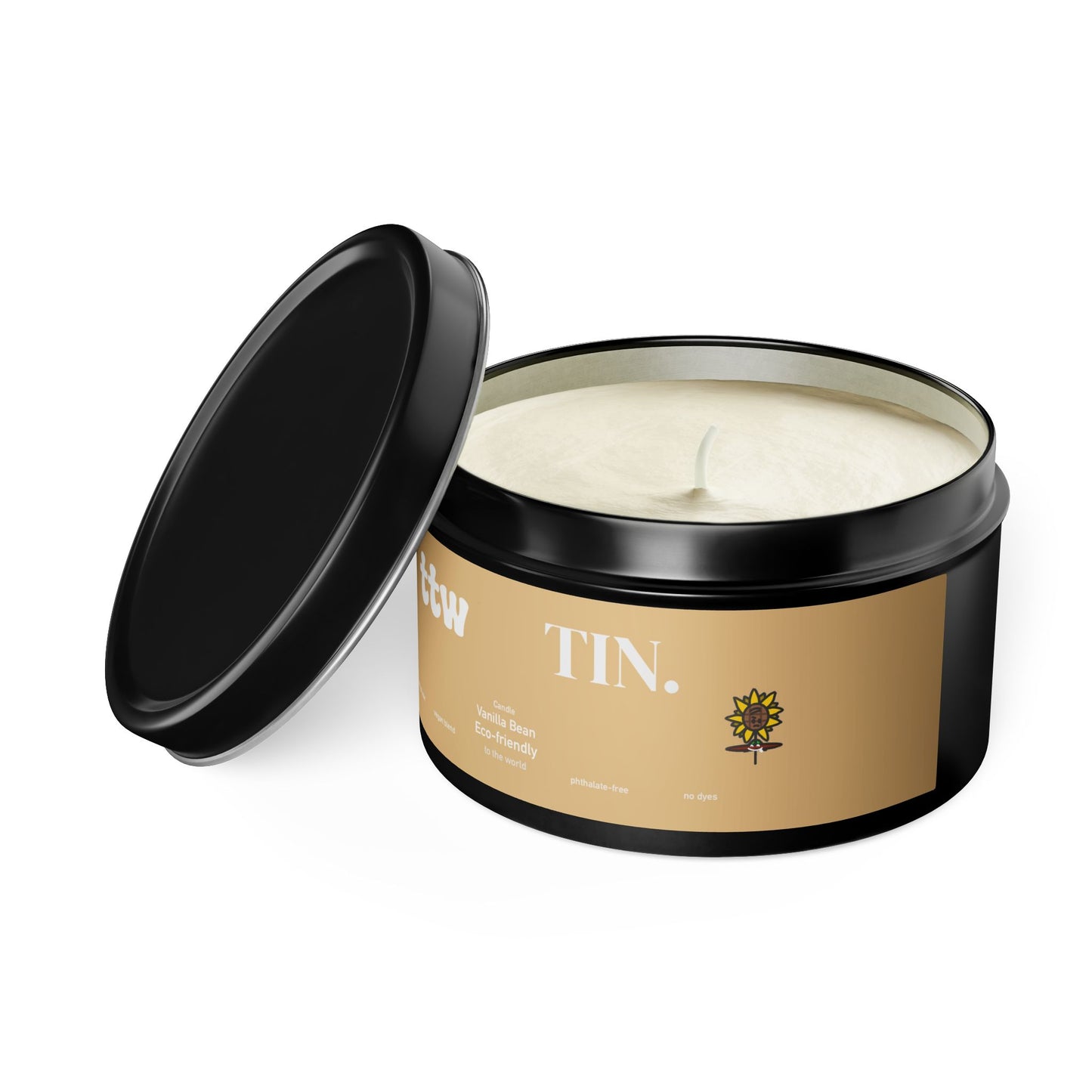 TTW Vanilla Bean Tin Candle