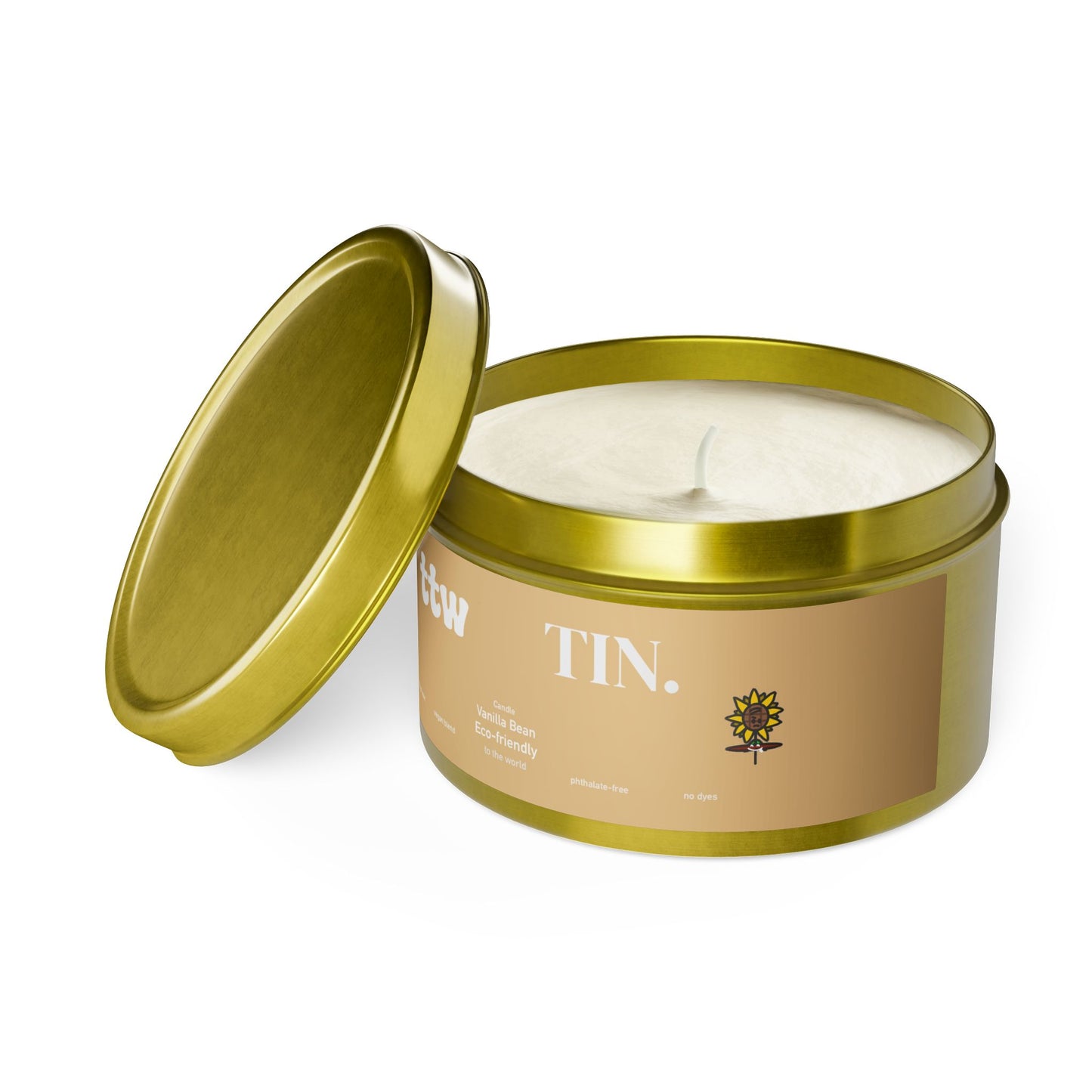 TTW Vanilla Bean Tin Candle