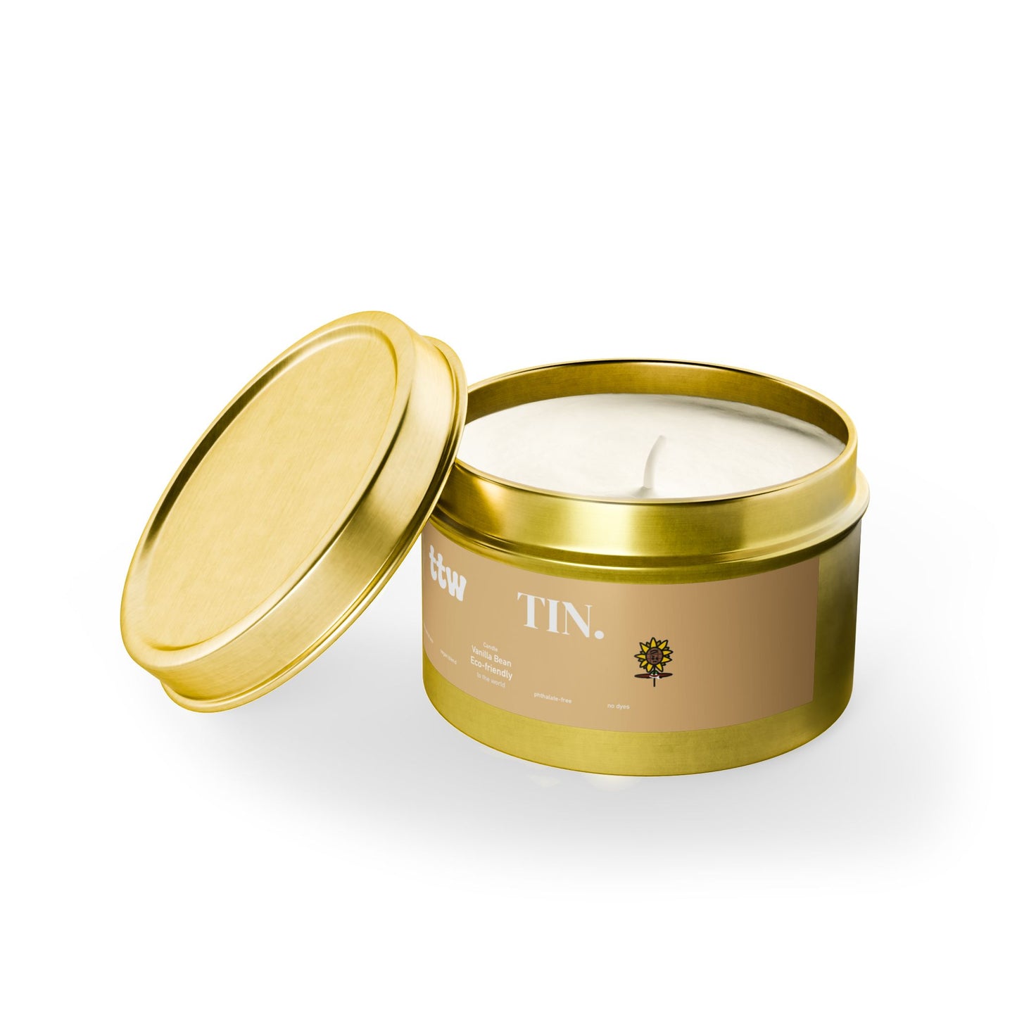 TTW Vanilla Bean Tin Candle