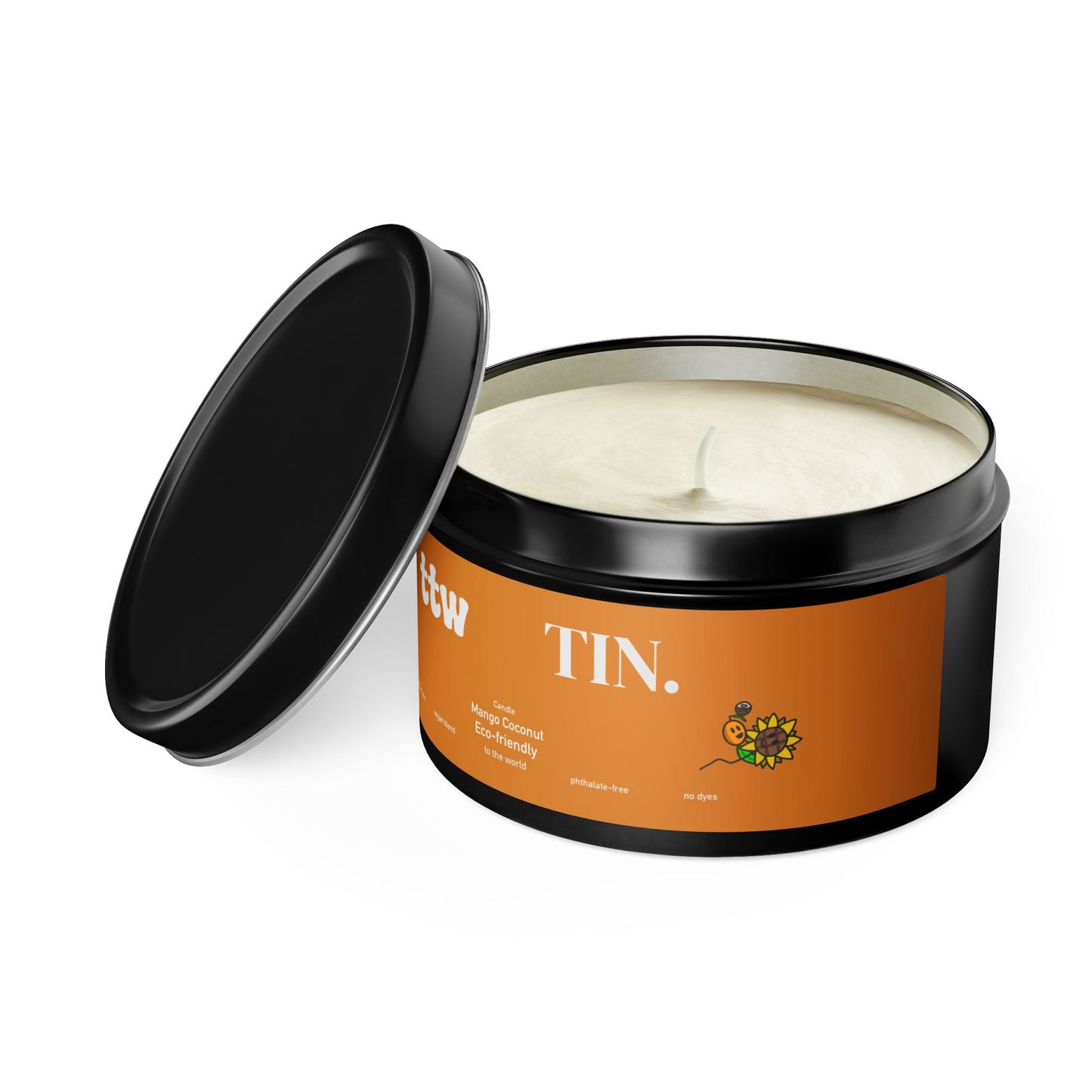 TTW Mango Coconut Tin Candle