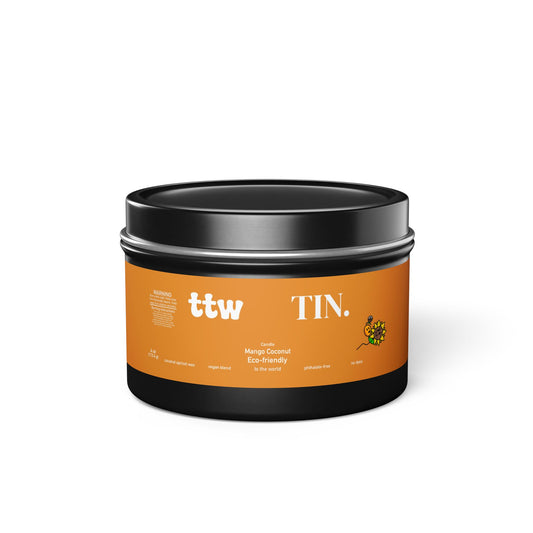 TTW Mango Coconut Tin Candle