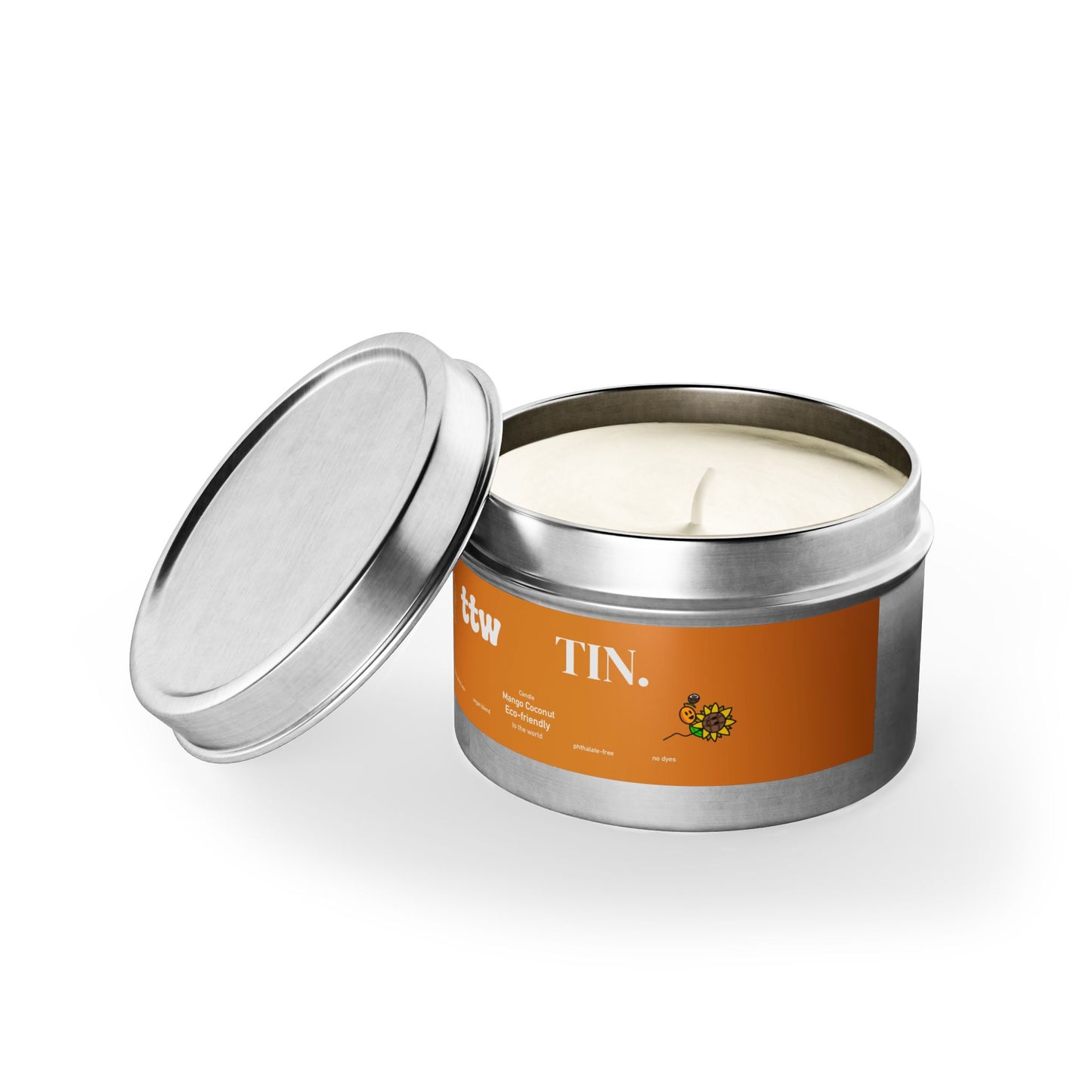TTW Mango Coconut Tin Candle