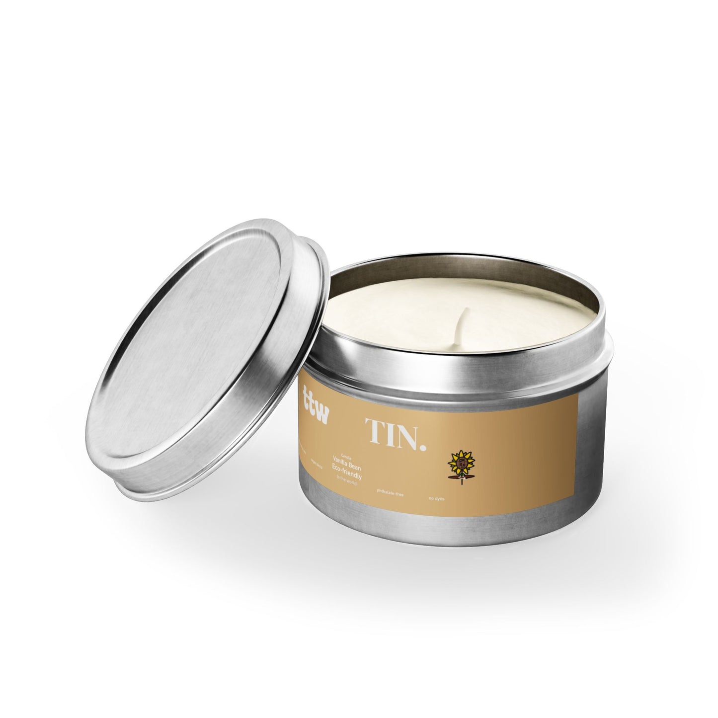 TTW Vanilla Bean Tin Candle