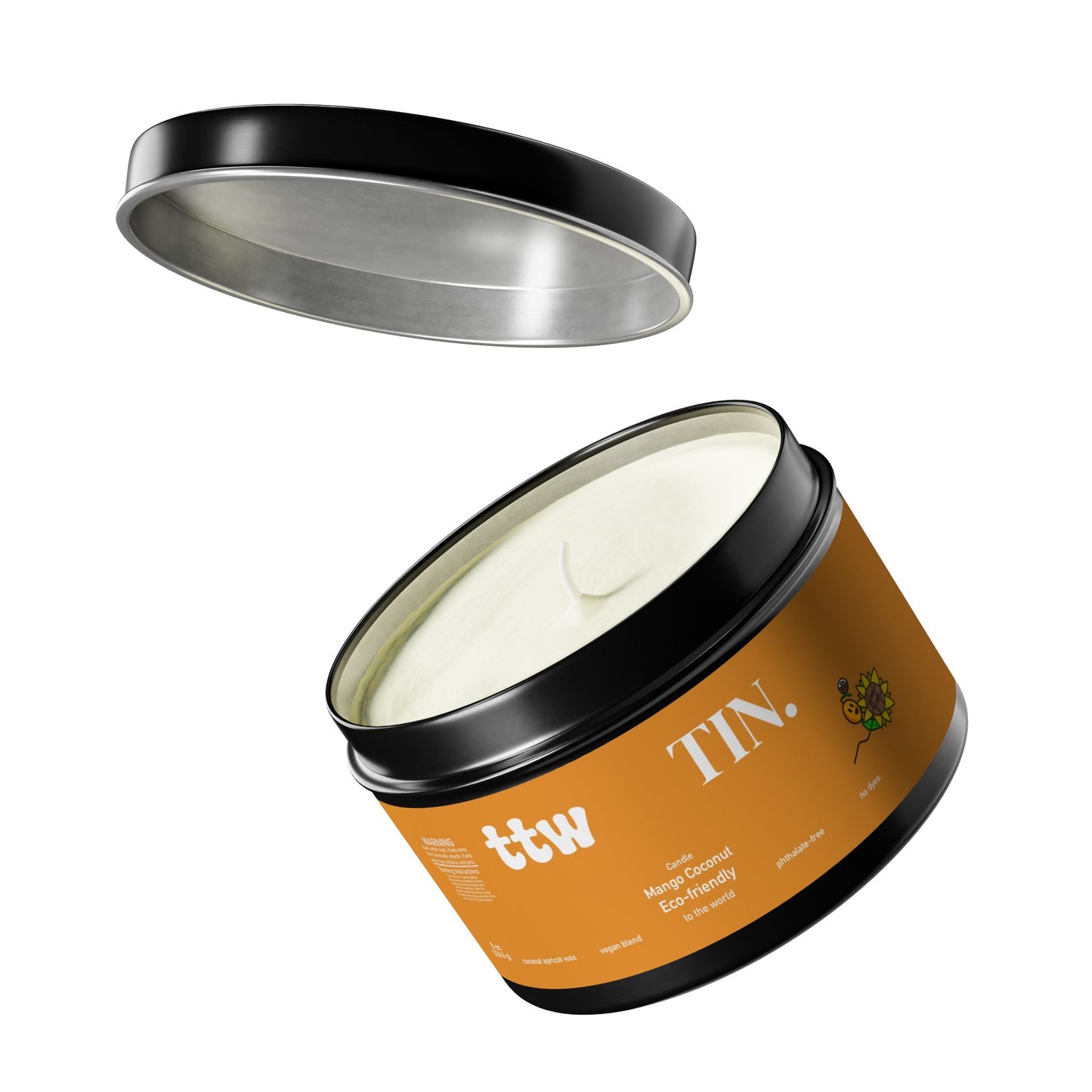 TTW Mango Coconut Tin Candle